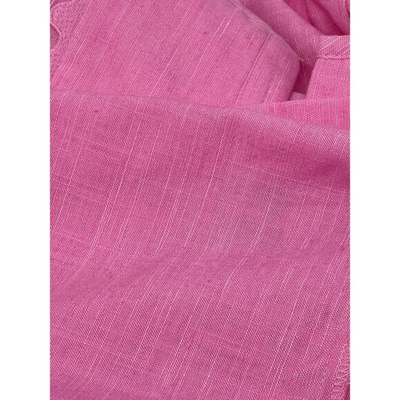 Crown & Ivy Pink Sky Scalloped Top Belk Fashion Woven Line XXL - Picture 12 of 15